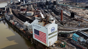 A US Steel plant in Clairton, Pennsylvania in February 2024 Gene J. Puskar/AP/File